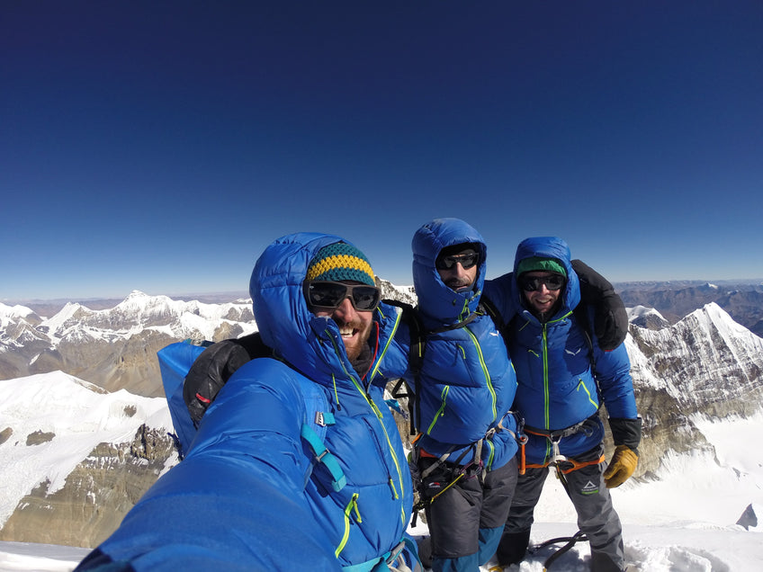 Sebastian Fuchs, Stefan Larcher & Vitus Auer: Zweitbegehung am Himjung (7.092m)