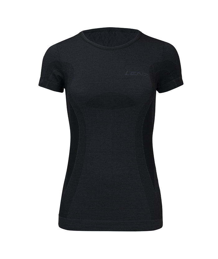 Lenz T-Shirt Women Merino 6.0 Round Neck