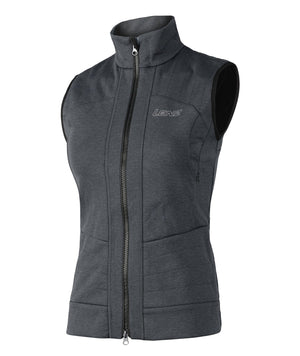 Lenz Heat Vest 2.0 Women Inkl. 2 Pads, schwarz/grau melange, M/38