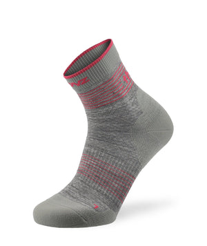 Lenz Merino Outdoor 2 Low, hellgrau/pink, 35-38