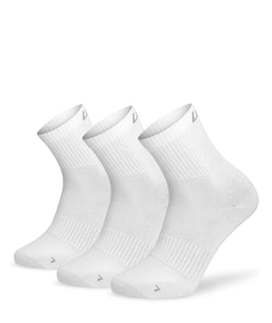 Lenz Sports Low Cut 3 Pack, weiss, 43-46