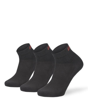 Lenz Performance Quarter Tech 3er Pack, schwarz, 39-42