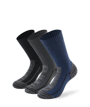 Lenz Performance Multisport 3er Pack, blau/grau/schwarz, 39-42