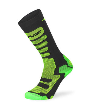 Lenz Free Tour 1.0 Merino Softtec, schwarz/lime, 35-38