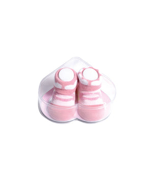 Lenz Newborn Baby Socks, rosa, 0