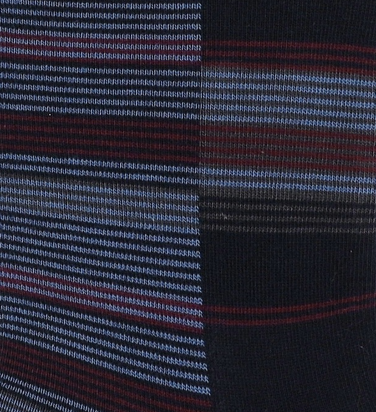 blau/multi stripes